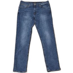 J. Crew Mercantile Jeans Men's 34 x 34 Straight Fit Signature Flex Medium Denim